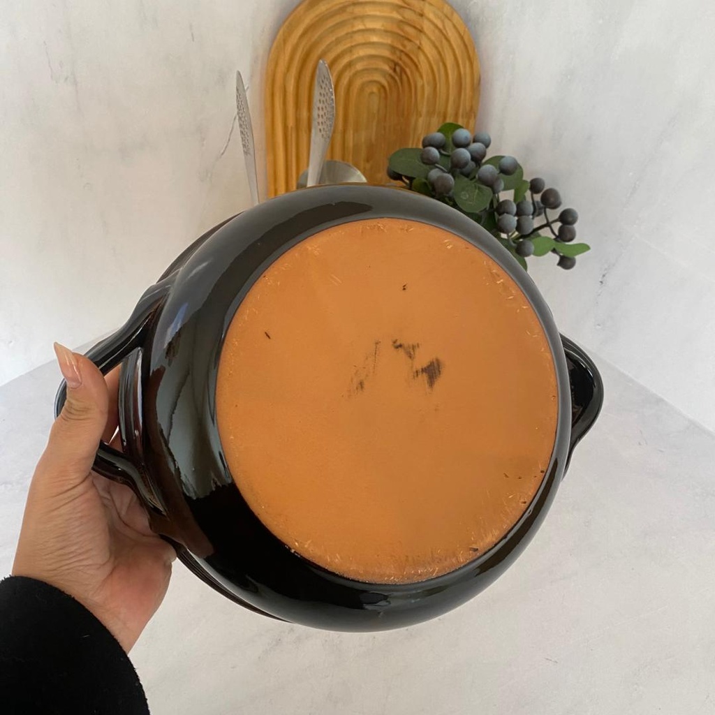 Tegame 22Cm Avec Couvercle Marron