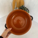 Tegame 22Cm Avec Couvercle Marron