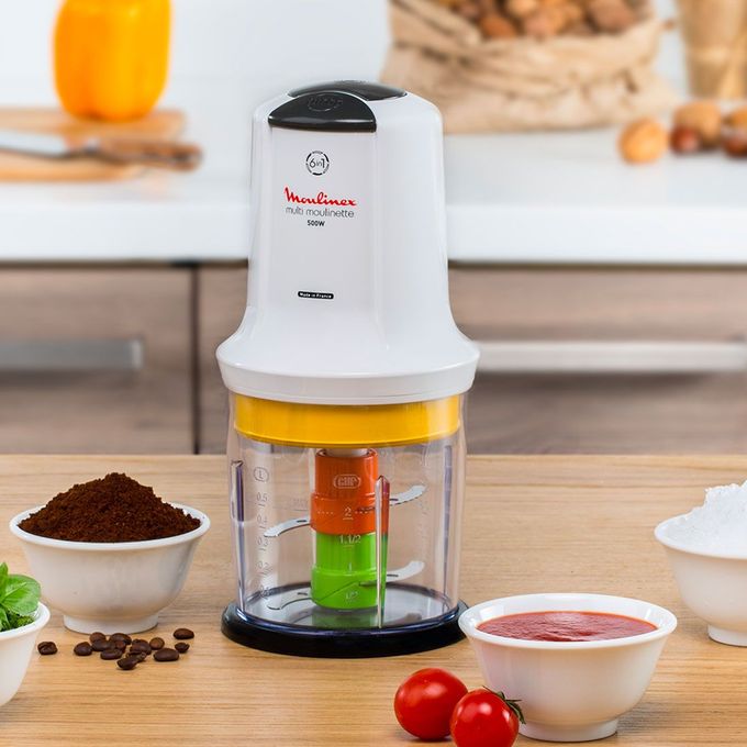 Hachoir Multi-Moulinette Blanc