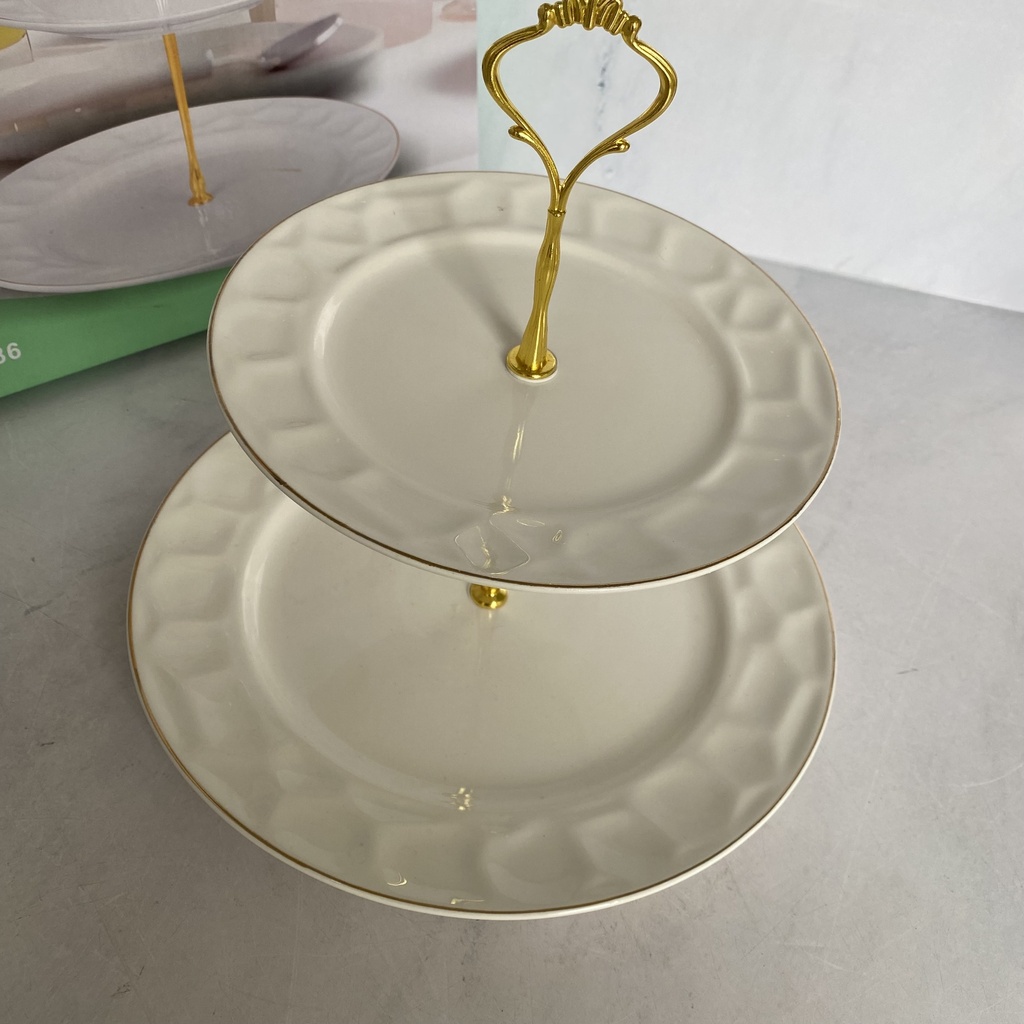 Porte Gateaux 2Pcs