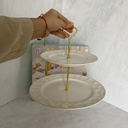 Porte Gateaux 2Pcs