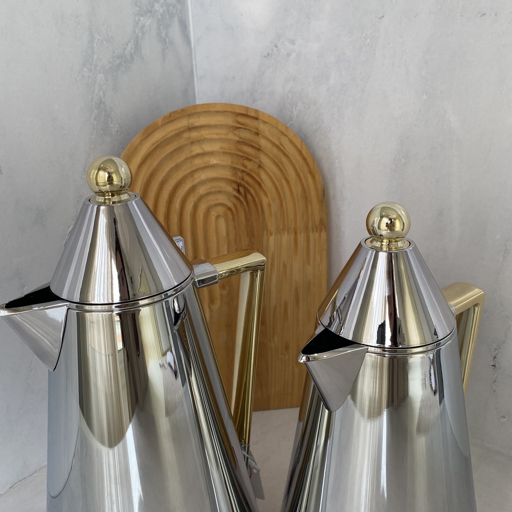 Set Thermos 2Pcs Silver Et Gold 0.5+1.0L