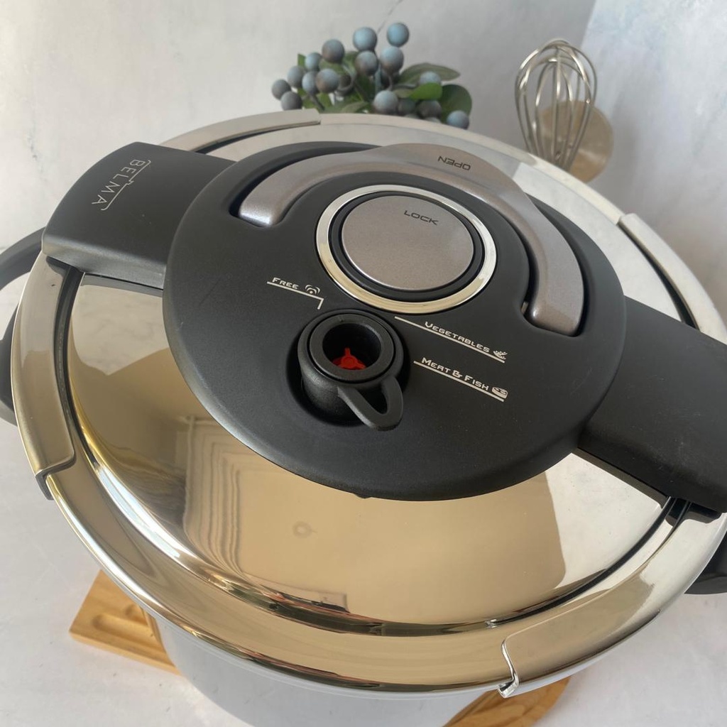 Belma Innocook 12 L Cocotte Noir/Gris