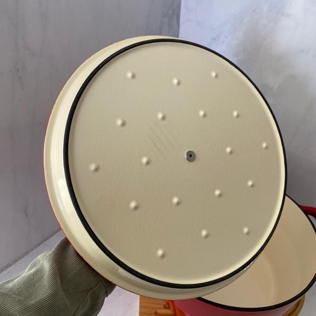 Pyrex Slowcook Rouge Cocotte Ronde 28Cm