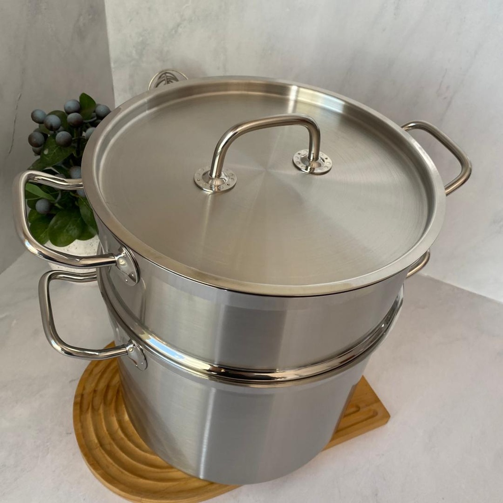 Tradition Couscoussier Inox (8L) 24Cm