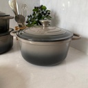 Batterie En Fonte 4 Pcs Gris