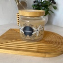 Bocal Giara Cafe Couvercle En Bambou 0,75 L