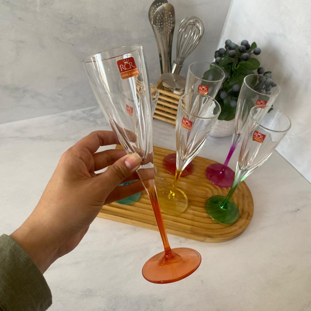 fusion 6 couleurs flutes 17cl 