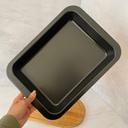 Plat A Four Rouge 30 x 23 cm