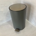 Poubelle A Pedale Jobs 12L Gris Mat
