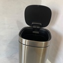 Poubelle Push Dida 12 L Inox