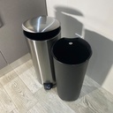 Poubelle A Pedale Inox 30 L