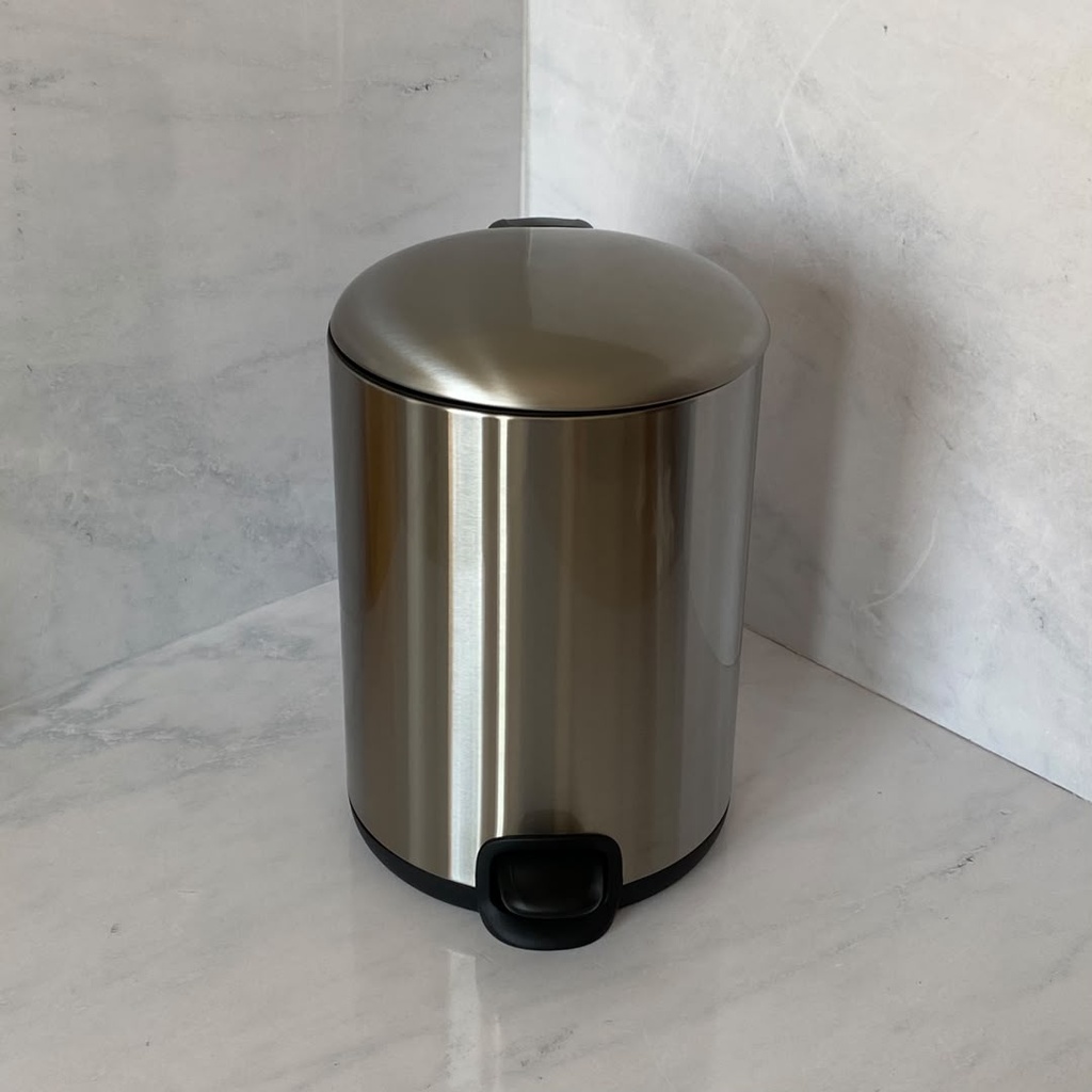 Poubelle A Pedale Inox 5 L