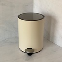 Poubelle A Pedale Jobs 3 L Creme Matte