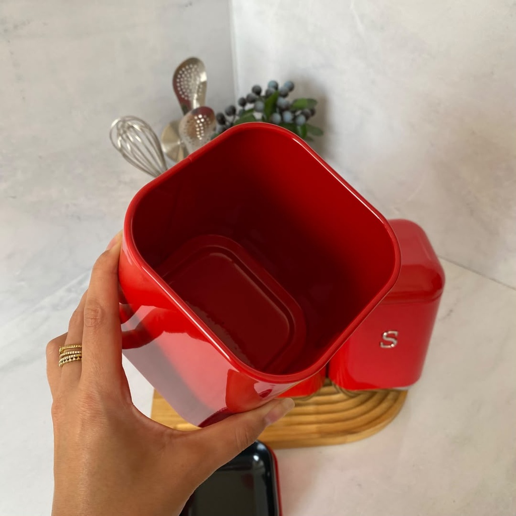 Set De 3 Boites Rouge