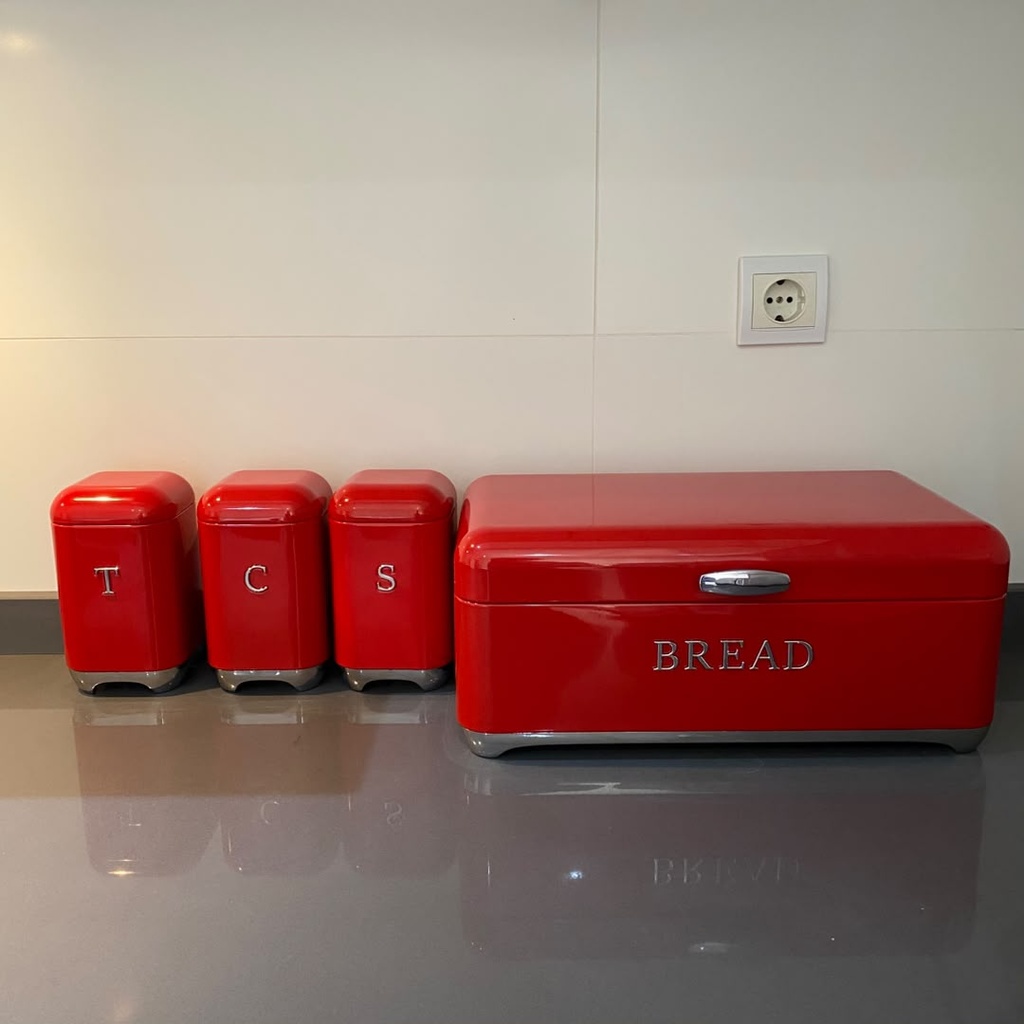 Set De 3 Boites Rouge