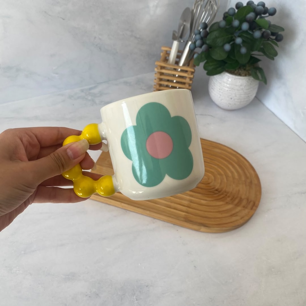 Pearl Handle Mug 320ml