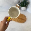 Pearl Handle Mug 320ml