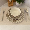Service A Table 24 Pieces Marron