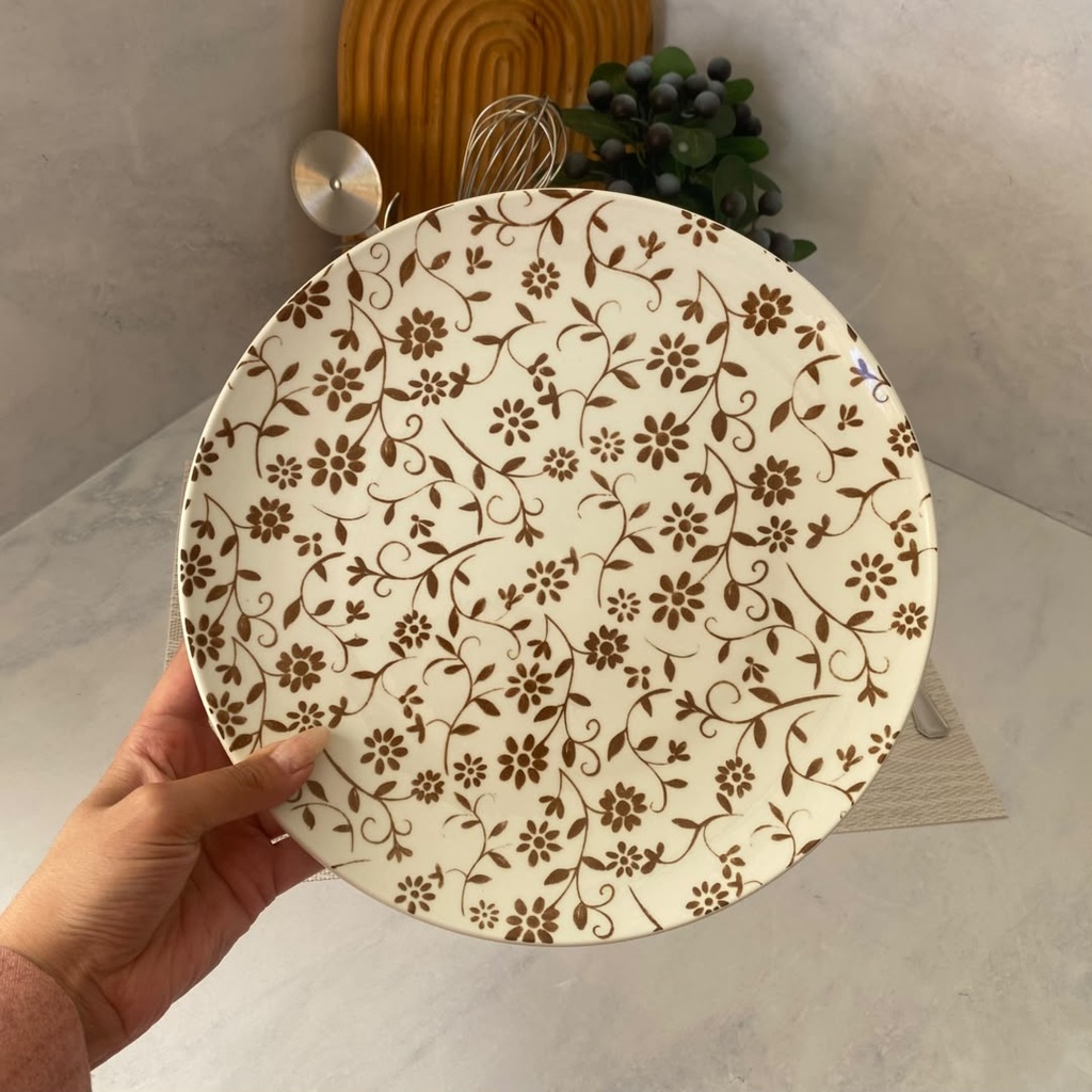 Service A Table 24 Pieces Marron