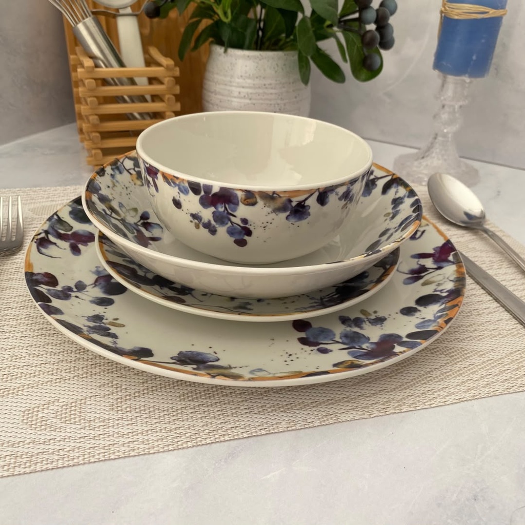 Service A Table 24 Piece Flora 