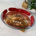 Plat A Four Oval 4 L 