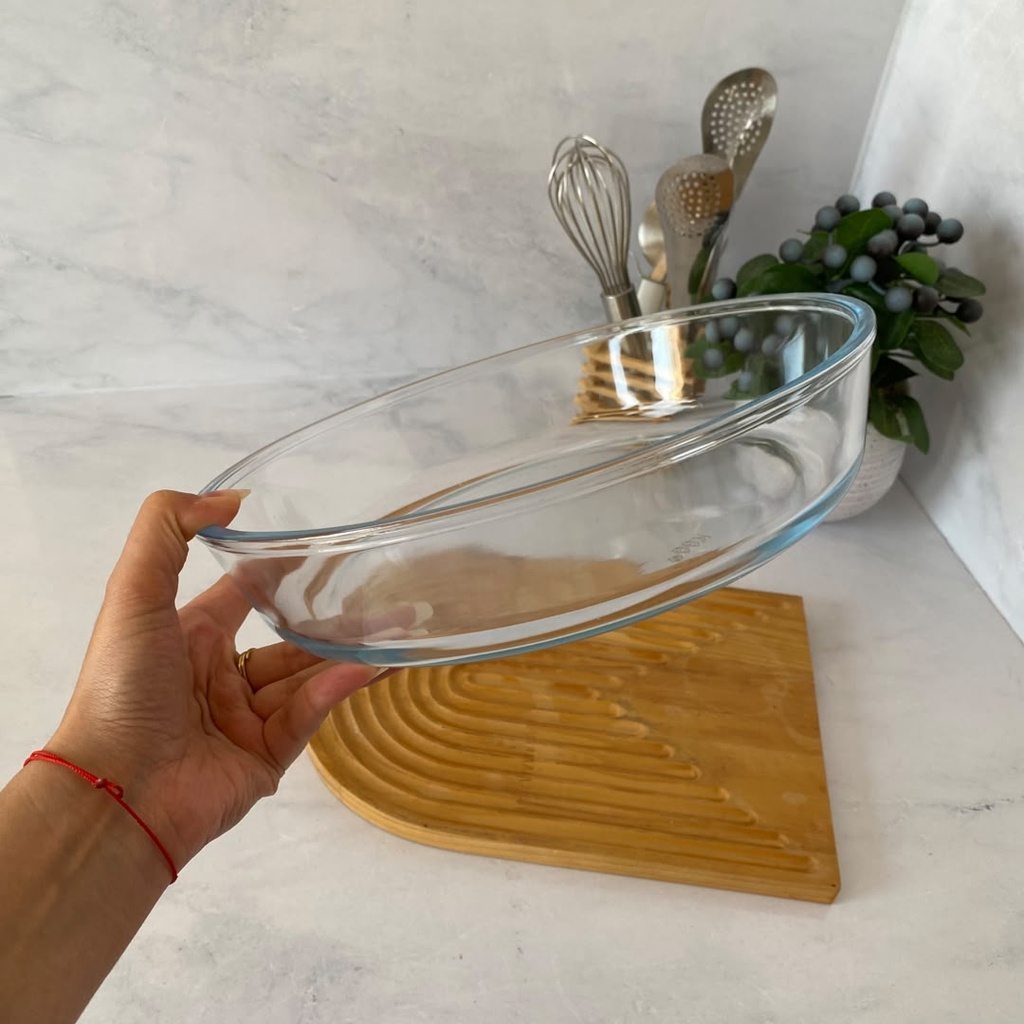 Plat A Flan Rond Profond 2,1 L