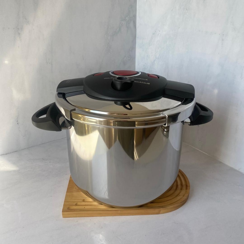 Belma Innocook 12 L Cocotte Noir/Rouge