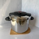 BELMA INNOCOOK 12 L COCOTTE NOIR/ROUGE