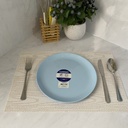 Diwali Light Blue Assiette Plate 25Cm