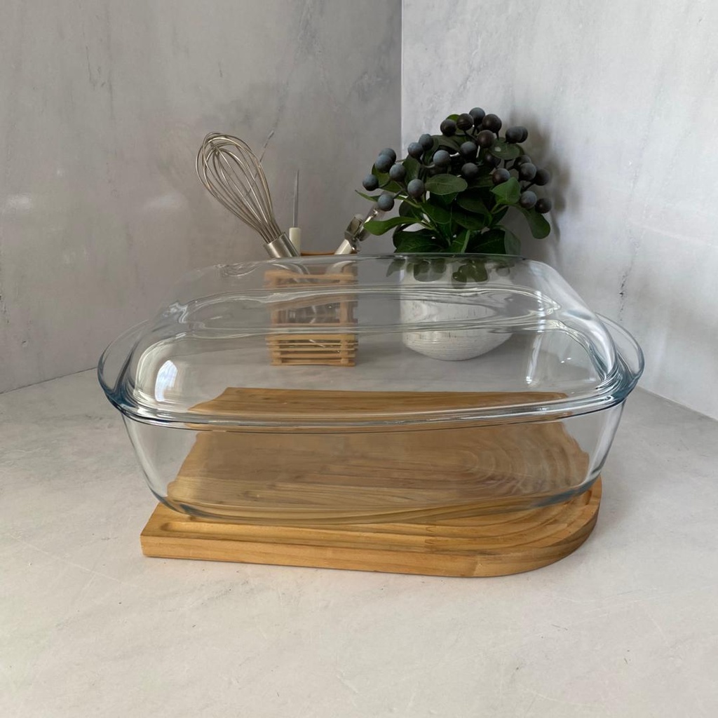 PYREX COCOTTE RECTANGULAIRE 6.5L