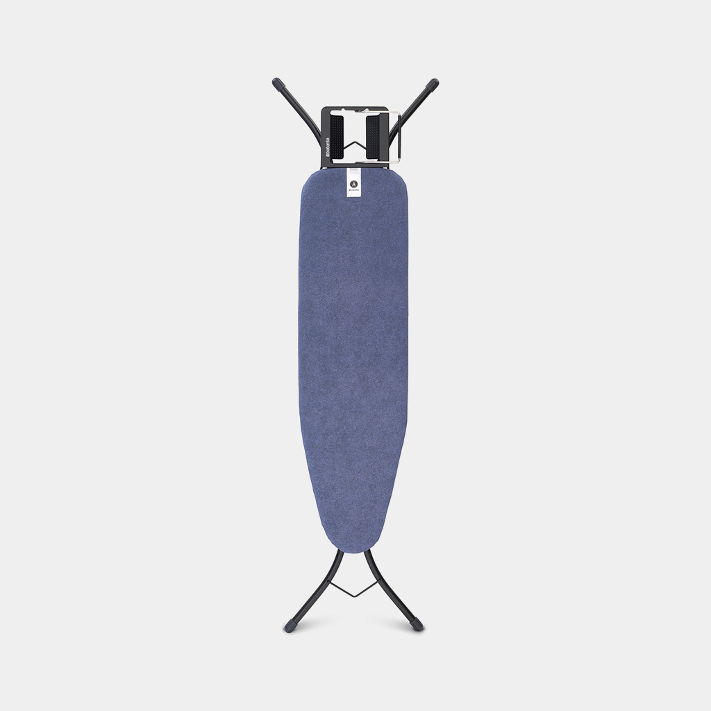 TABLE DE REPASSAGE TAILLE A 110*30CM DENIM BLUE REPOSE FER VAPEUR
