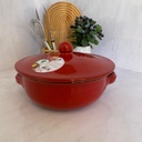 TEGAME 26CM AVEC COUVERCLE MONTALCINO RED