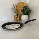 THE WALL CREPIERE 25CM SILVER