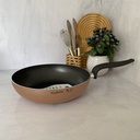 THE WALL WOK 28CM ROSE