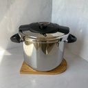 BELMA INNOCOOK 12 L COCOTTE NOIR/MARRON