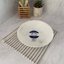 Diwali Blanc Marbre Assiette Creuse 20 Cm