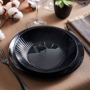 Cottage Noir Assiette Plate 25Cm