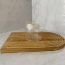 Bocal en verre  500ml + couver en verre
