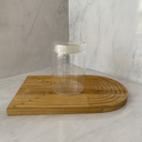 Bocal En Verre Avec Couvercle En Verre 800ml