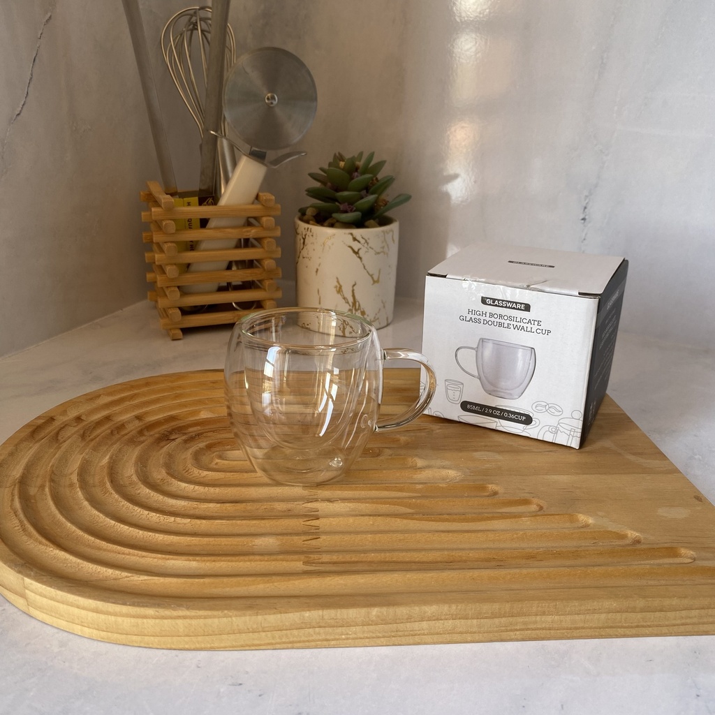 Tasse A Double Paroi Avec Anse 85ml
