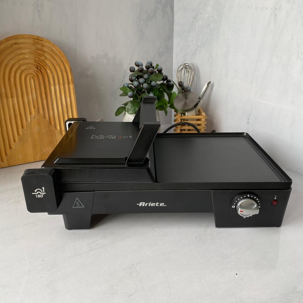 Barbecue electrique multi grill 60x25, rotation 180°, 2400W
