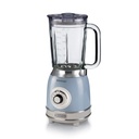 Vintage Blender Bocal En Verre 1.5L Bleu

