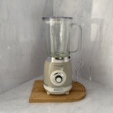 Blender a 4 lames bocal en verre1.5L, 1000W beige
