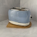 Grille pain vintage mod.155 a deux tranches bleu
