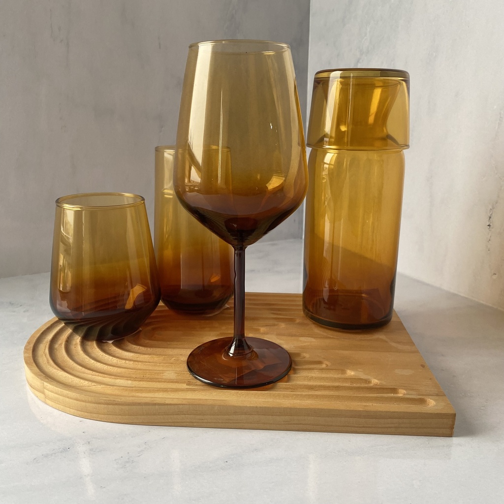 Verre A Pied New Locnic Amber 49 Cl