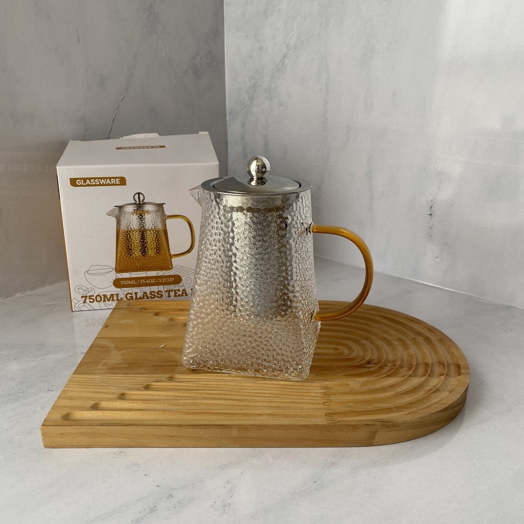 Theiere en verre 750 ml
