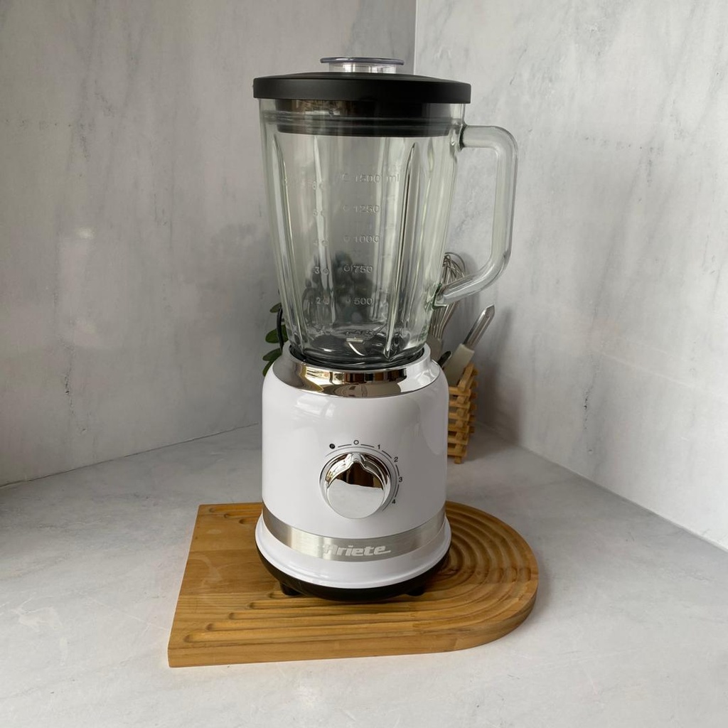 Moderna Blender Blanc Bocal En Verre 1000W