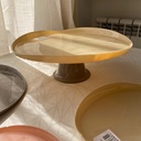 Istanbul Presentoir A Gateau Beige 26Cm 