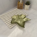 AK assiette 21 GRAPE LINE LEAF-METALLIC GREEN